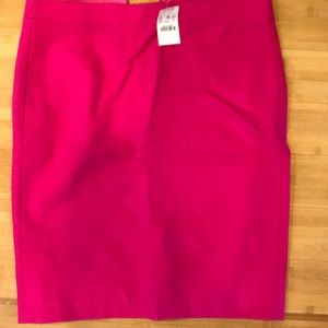 Beautiful pink J.Crew pencil skirt size 6